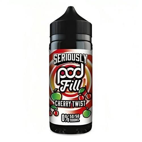 Seriously Pod Fill 100ml Shortfill E-Liquid -Cherry Twist