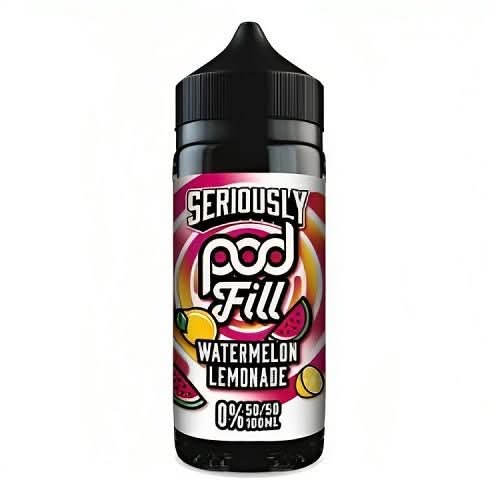 Seriously Pod Fill 100ml Shortfill E-Liquid -Watermelon Lemonade