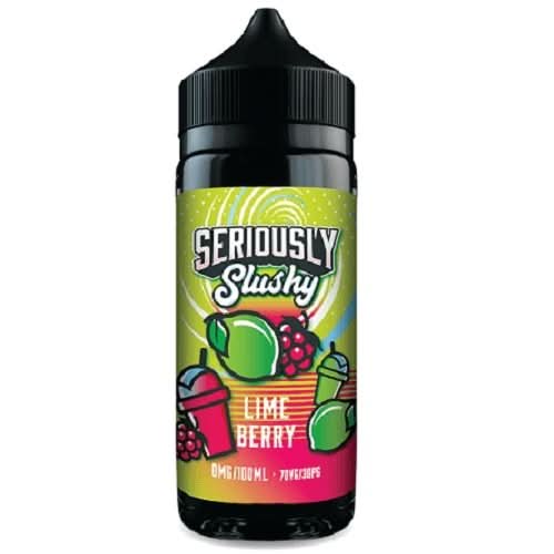 Seriously Slushy Shortfill 100ml E-Liquid - Lime Berry 