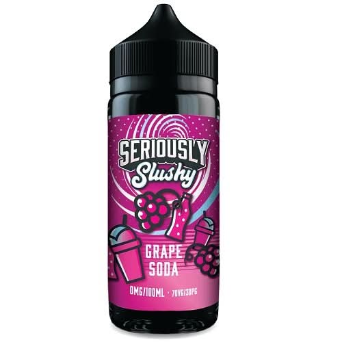 Seriously Slushy Shortfill 100ml E-Liquid - Grape Soda