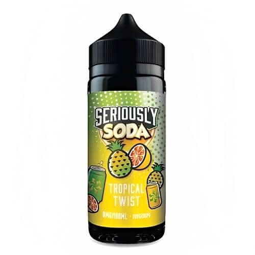 Seriously Soda Shortfill 100ml E-Liquid -Tropical Twist