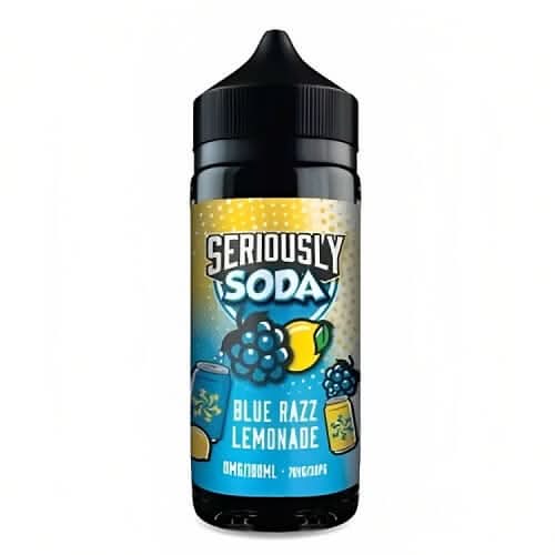 Seriously Soda Shortfill 100ml E-Liquid -Blue Razz Lemonade