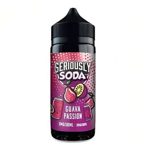 Seriously Soda Shortfill 100ml E-Liquid -Guava Passion