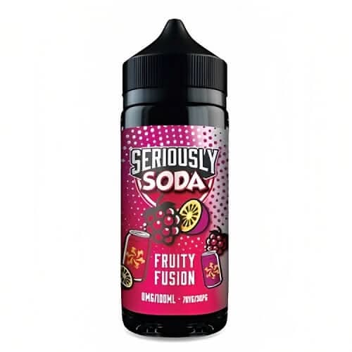 Seriously Soda Shortfill 100ml E-Liquid -Fruity Fusion