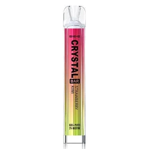 SKE Crystal 600  Disposable Vape  Device 20MG  -Strawberry Kiwi