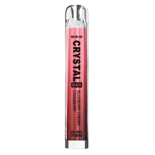 SKE Crystal 600  Disposable Vape  Device 20MG  -Blueberry Cherry Cranberry