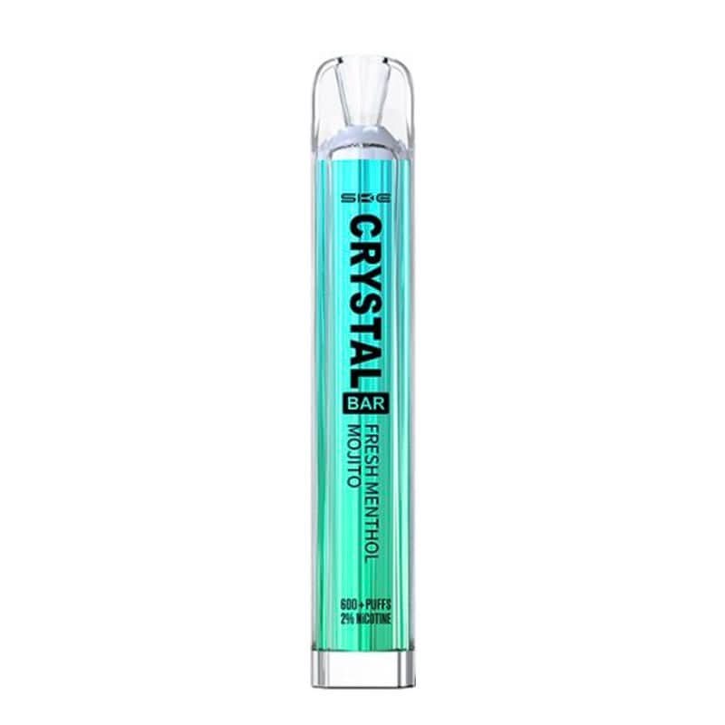 SKE Crystal 600  Disposable Vape  Device 20MG  -Fresh Menthol Mojito