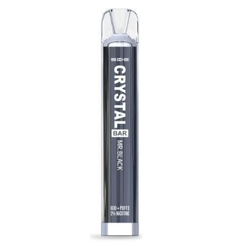 SKE Crystal 600  Disposable Vape  Device 20MG  -Mr Black