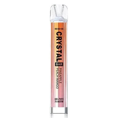 SKE Crystal 600  Disposable Vape  Device 20MG  -Pineapple Peach Mango
