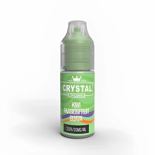 SKE Crystal NIC Salt 10ml- Box of 10 -Kiwi Passionfruit Guava