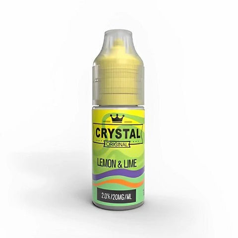 SKE Crystal Original Salts 10ml - Pack of 10 - Eliquid Base-Lemon & Lime