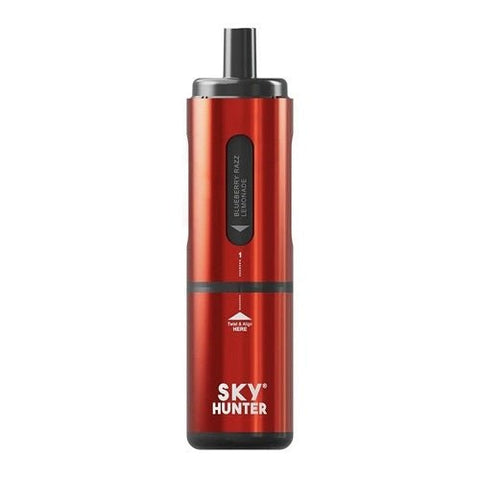 Sky Hunter 2600 Disposable Pod Device - Eliquid Base-Red