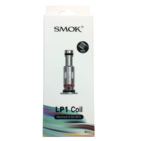 Smok LP1 Mesh MTL 0.9 Replacement Coil - Pack of 5 - Eliquid Base-