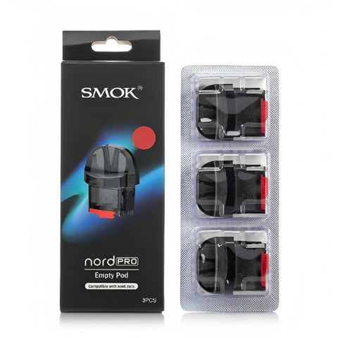 Smok Nord Pro Replacement Pods - Pack of 3 - Eliquid Base-