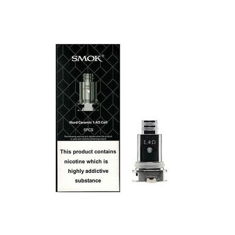Smok Nord Replacement Coils (Pack of 5) - Eliquid Base