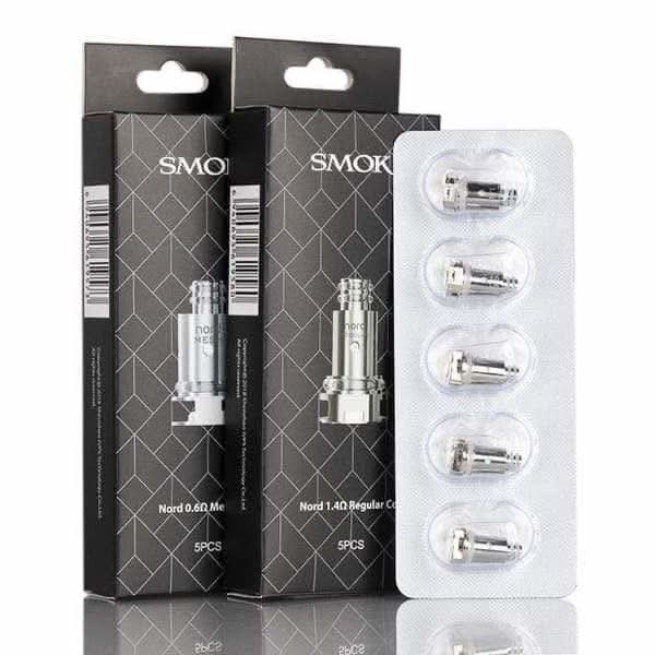 Smok Nord Replacement Coils (Pack of 5) - Eliquid Base