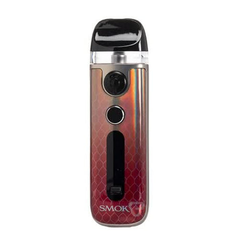 Smok Novo 5 Pod Kit - 30W - Eliquid Base-Silver Red Cobra