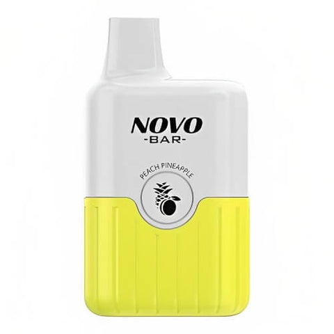 SMOK Novo Bar B600 Disposable Vape Pod Device - 20MG - Eliquid Base-Peach Pineapple