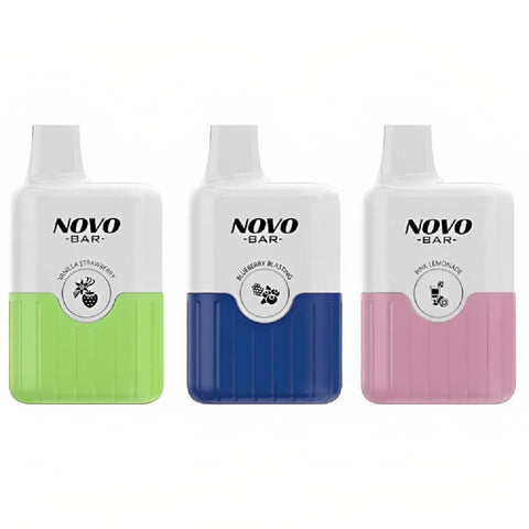 SMOK Novo Bar B600 Disposable Vape Pod Device - 20MG - Eliquid Base-Blueberry Blasting