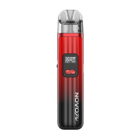 Smok Novo Pro Pod Kit - Eliquid Base-Regular Red Black