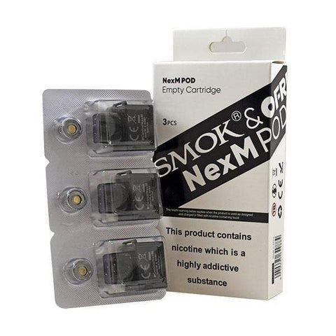 SMOK & OFRF NexM Replacement Pods (No Coils Included) - Eliquid Base