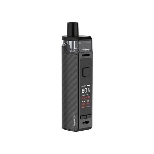 Smok Rpm 80 Pod Kit - Eliquid Base-Black Carbon Fiber
