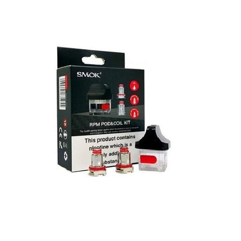 Smok RPM Pod + 2 Coils Pack - Eliquid Base