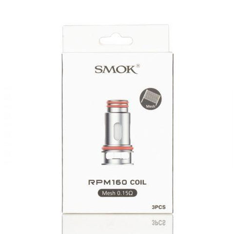 SMOK RPM160 Replacement Mesh Coils 0.15ohm (Pack of 3) - Eliquid Base