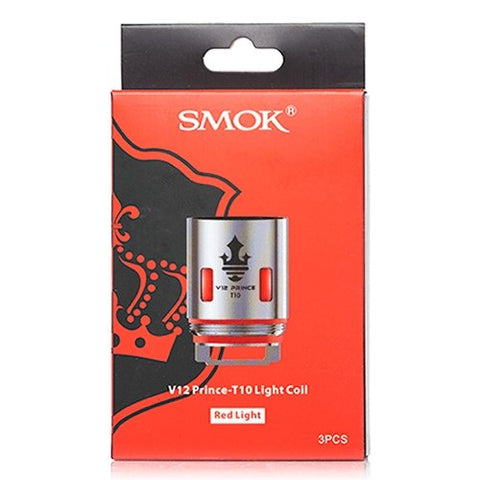 Smok TFV12 V12 Prince-T10 Light Coil 0.12 Ohm (3/Pack) - Eliquid Base