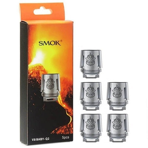 SMOK TFV8 Baby V8 Coils ( Pack of 5 ) - Eliquid Base