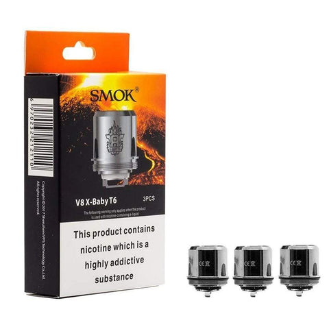 SMOK V8 X-Baby T6 (Pack of 3) - Eliquid Base