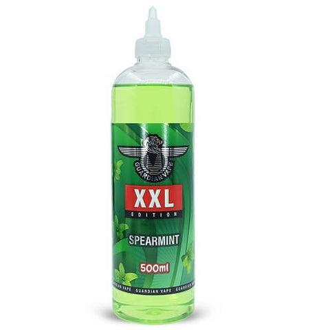 Spearmint Shortfill 500ml E-Liquid by Guardian Vape XXL Edition - Eliquid Base
