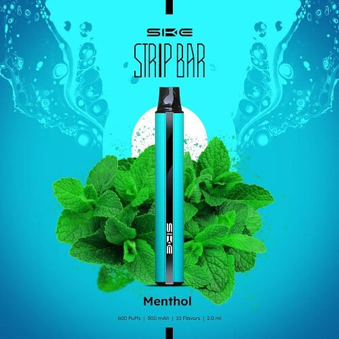 Strip Bar 600 Puff Disposable Device | 20mg - Eliquid Base-Menthol
