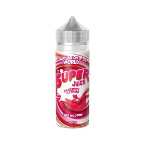Super Juice Shortfill 100ml E-Liquid - Eliquid Base-Cherry Storm