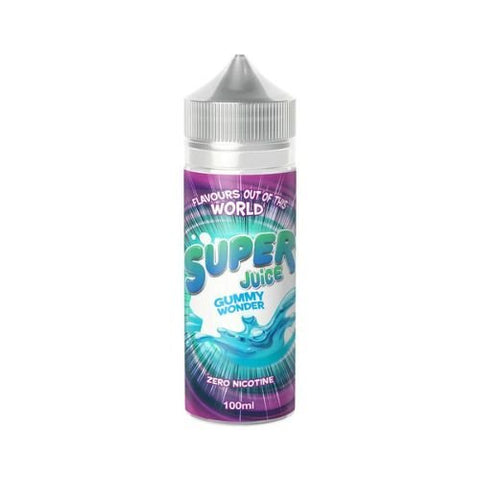 Super Juice Shortfill 100ml E-Liquid - Eliquid Base-Gummy Wonder