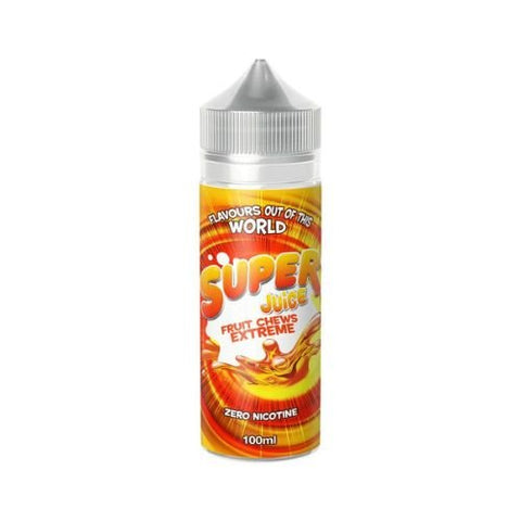 Super Juice Shortfill 100ml E-Liquid - Eliquid Base-Fruit Chew Extreme