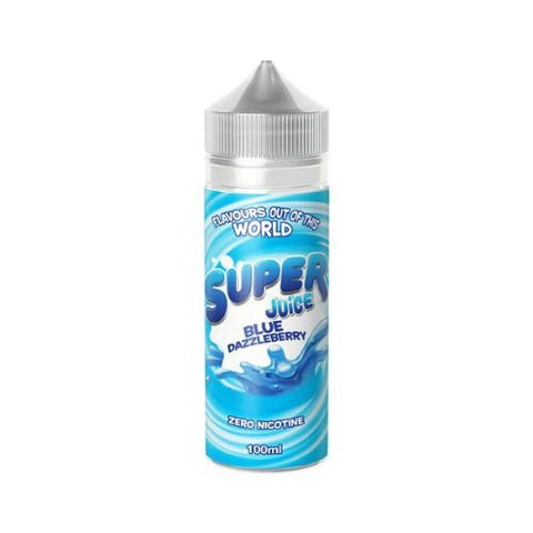 Super Juice Shortfill 100ml E-Liquid - Eliquid Base-Blue Dazzleberry