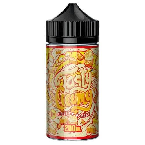 Tasty Creamy Shortfill E-Liquid by 200ml - Cheesy o- Range