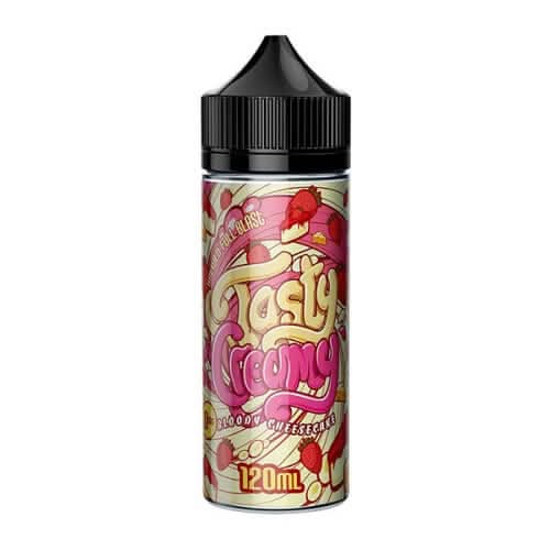 Tasty Fruity Shortfill 100ml E-Liquid  Creamy Series - Bloody Cheesecake