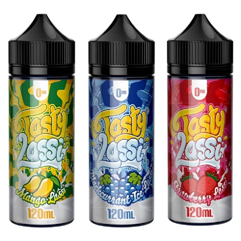 Tasty Lassi Shortfill 100ml E-Liquid - Eliquid Base-Blackcurrant Ice Lassi