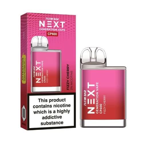 The Crystal CP600 Disposable Vape Device -Fizzy Cherry