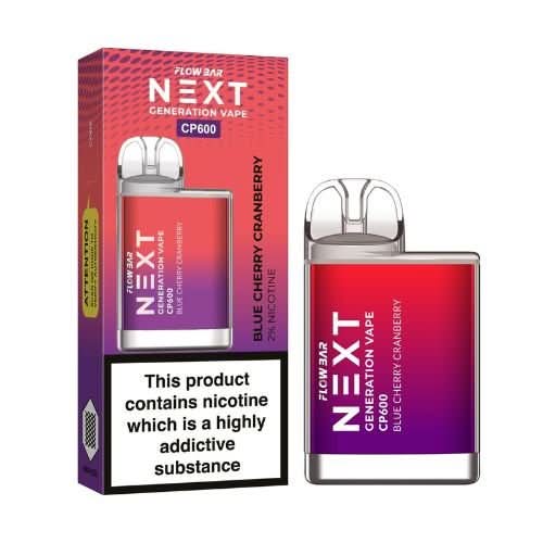 The Crystal CP600 Disposable Vape Device -Blue Cherry Cranberry