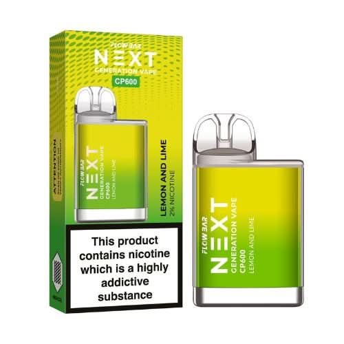 The Crystal CP600 Disposable Vape  Device -Lemon and Lime