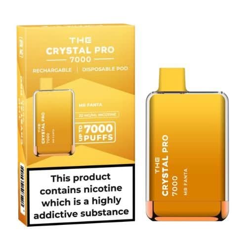The Crystal Pro 7000 Disposable Vape Device -Mr Fanta