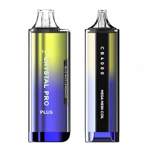 The Crystal Pro Plus 4000 Disposable Vape  Device-Blue Razz Lemonade