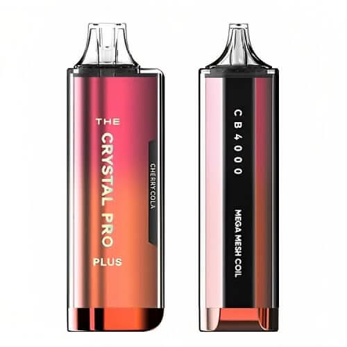 The Crystal Pro Plus 4000 Disposable Vape Device  -Cherry Cola