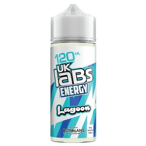 UK Labs Shortfill 100ml E-Liquid  All Ranges - Lagoon 