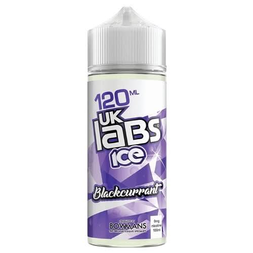 UK Labs Shortfill 100ml E-Liquid  All Ranges - Blackcurrant