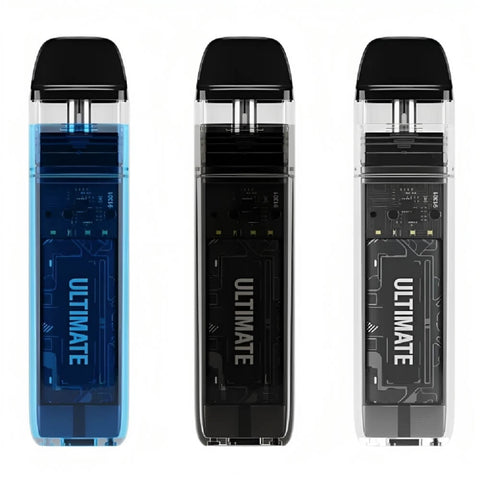 Ultimate Bar Pod Kit - Eliquid Base-Transparent Blue