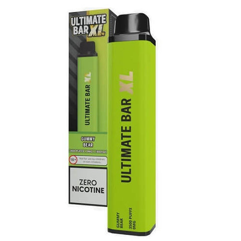 Ultimate Bar XL 3500 Disposable Device | NO NICOTINE - Eliquid Base-Gummy Bear